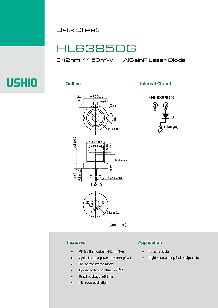 642nm TO-Can Laser, 150mW