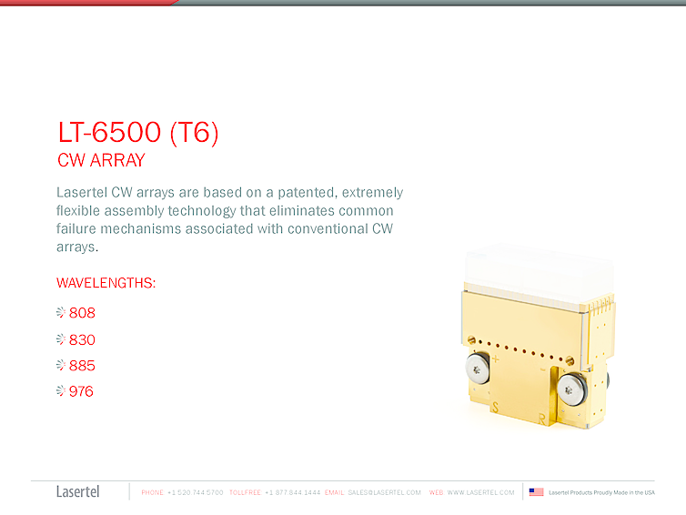 100Watts, 808nm-976nm, T5,T6