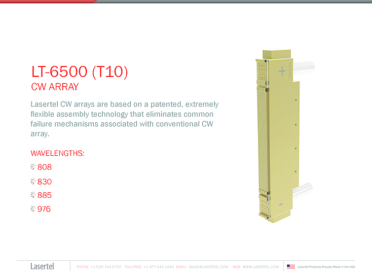 808nm-976nm, T10 High Power Laser