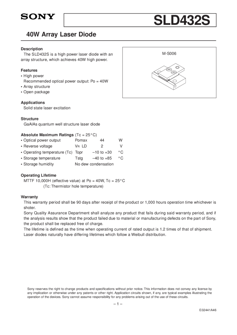 40W Diode Laser Array
