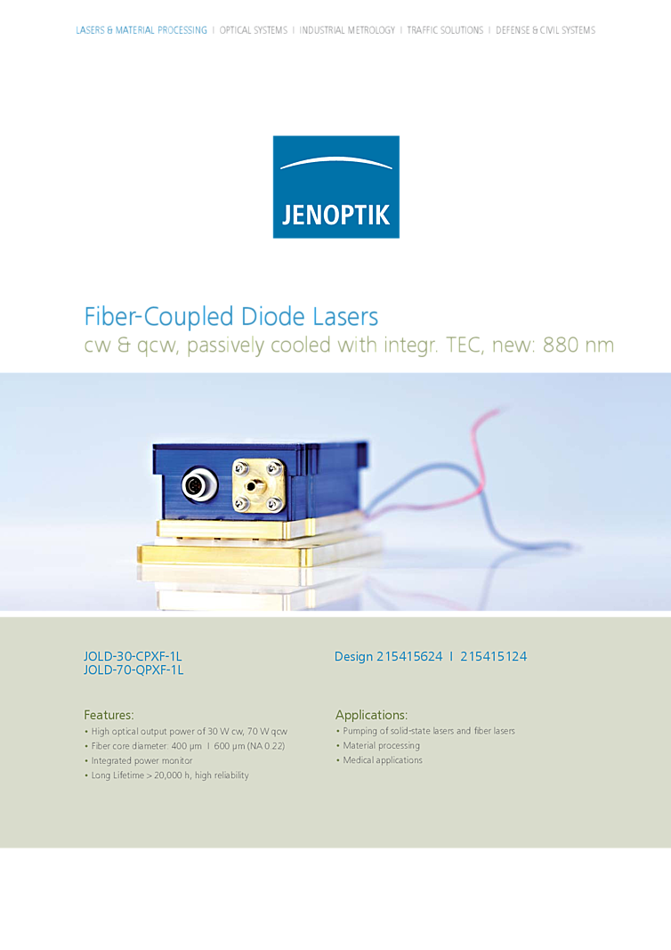 100Watt Laser, 808nm, 976nm