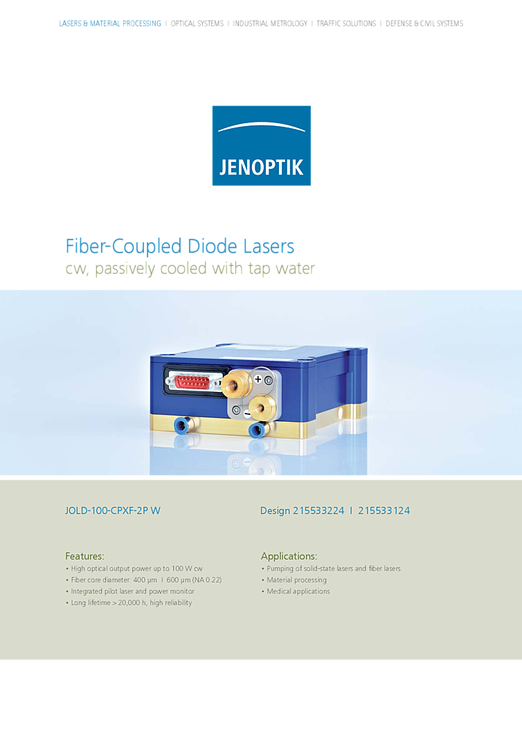 915nm | 100Watt Diodenlaser