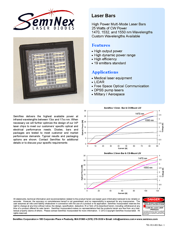 1532nm Laser  |   25Watts