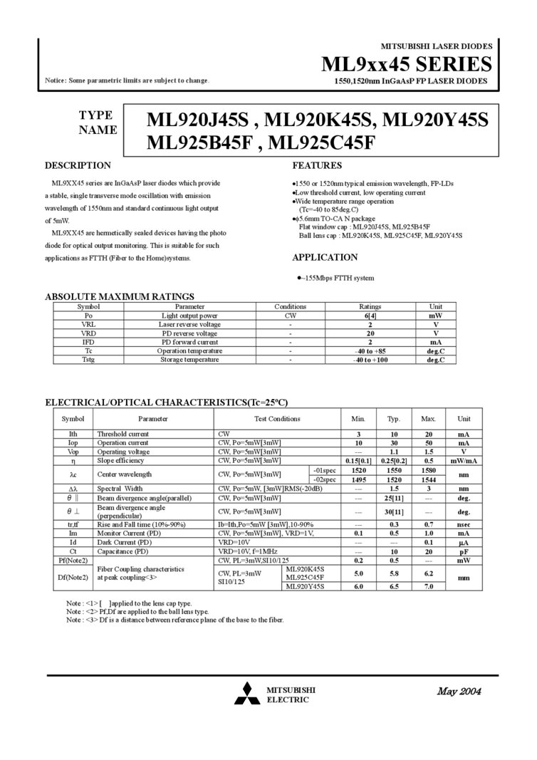 1550nm, 6mW, TO-can Diode Laser