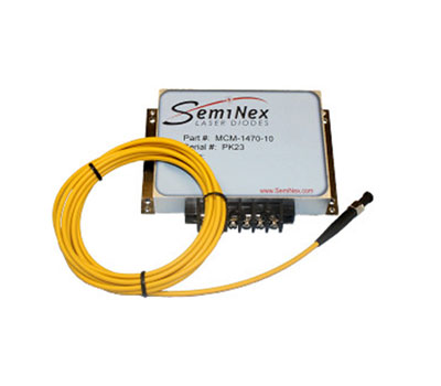 High Power 10 Watt Fiber Coupled Laser Diode at 1555nm Center Wavelength