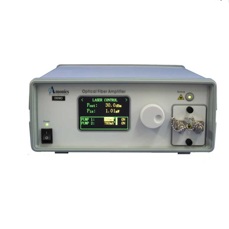 EDFA, L-Band, 1570nm - 1620nm Turnkey Benchtop Amplifier