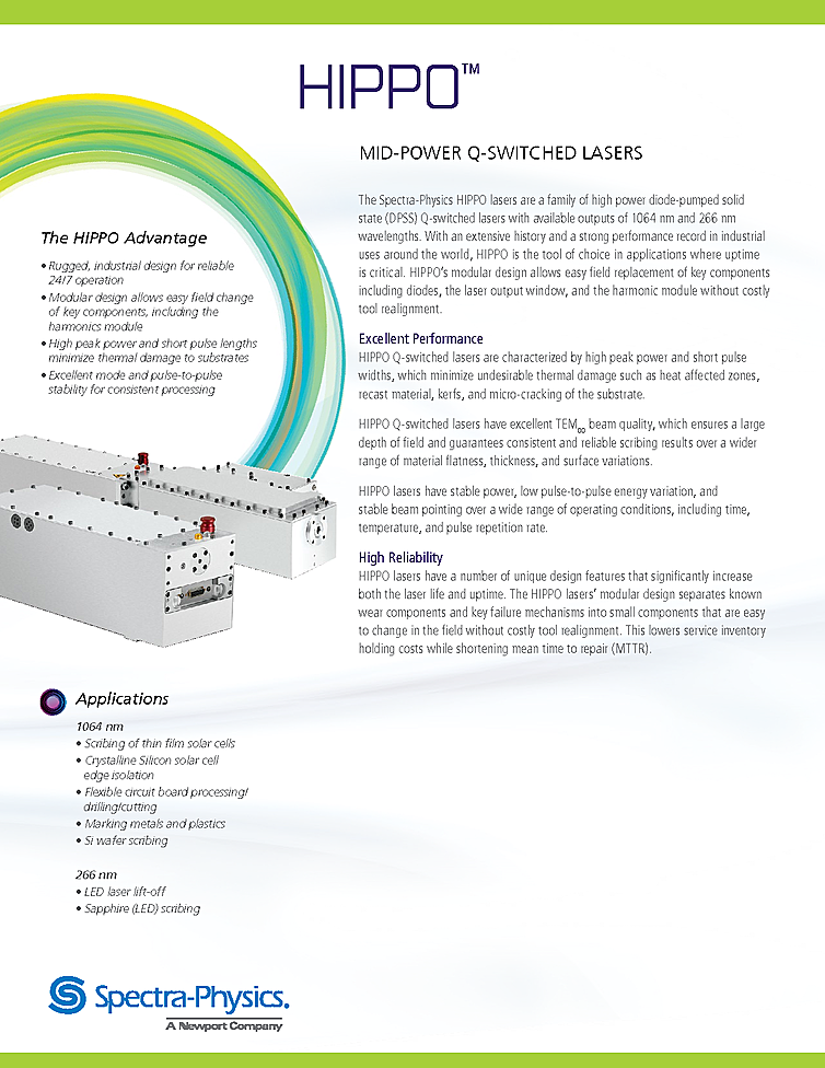 Q-Switched Laser, Nanosecond, 1064nm, 27 Watts