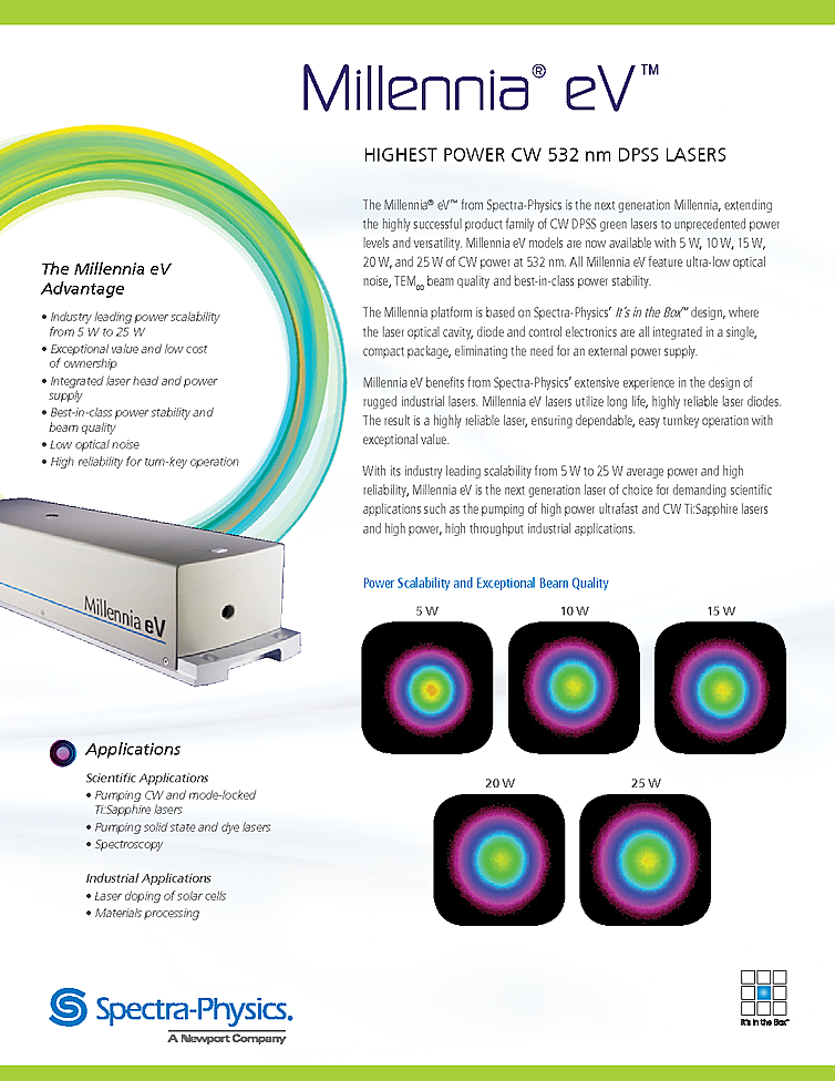 CW Laser, 532nm, 25 Watts