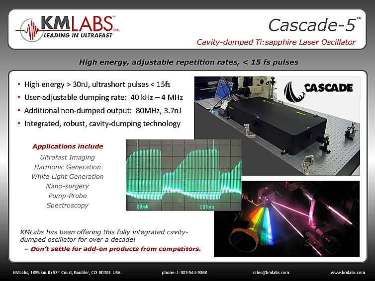 Femtosecond Laser, 780nm, 4nJ