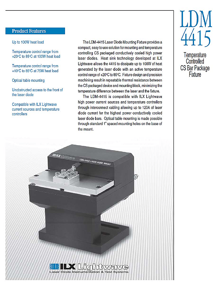 100 Watt CCP/CS Laser Bar Mount