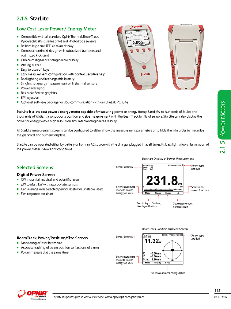 Optical Power Meter Handheld