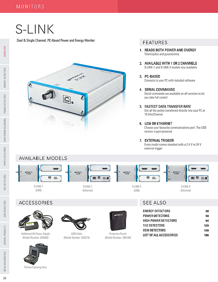 Computer Optical Laser Meter