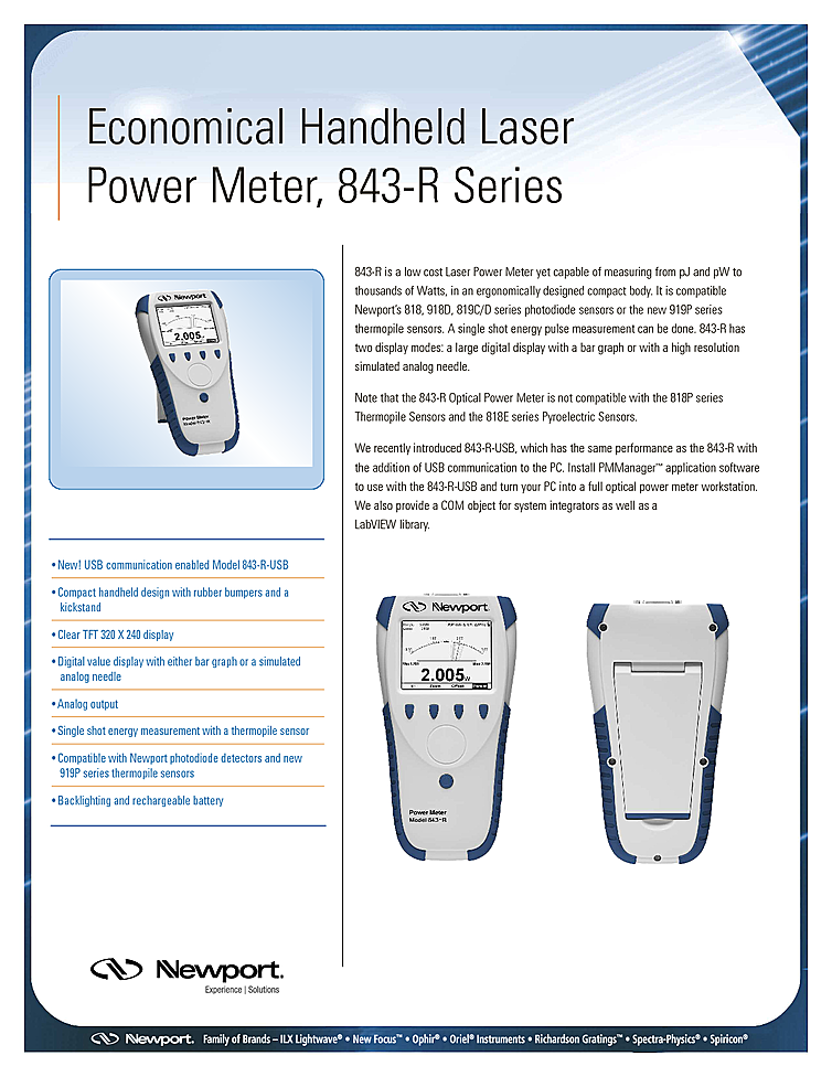 Optical Power Meter Handheld
