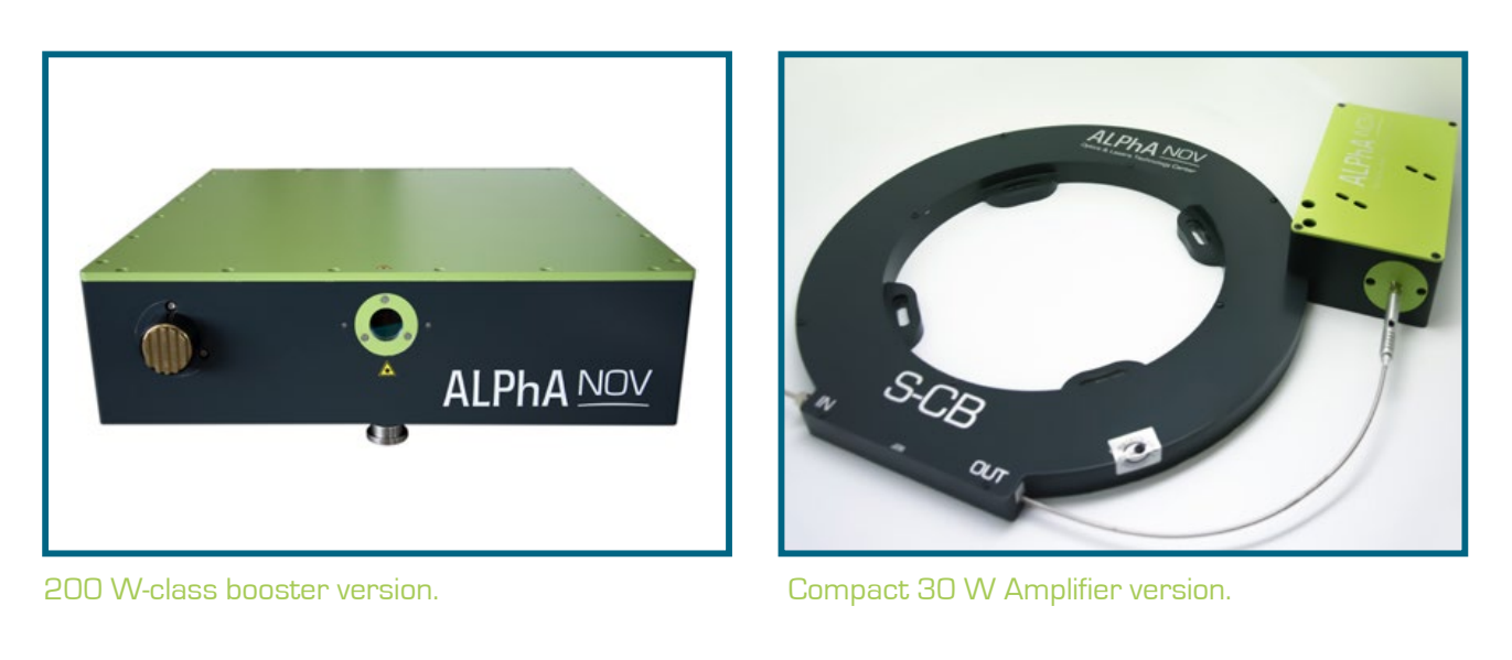 1030nm-1064nm /  >100W　High-power special fiber amplifier