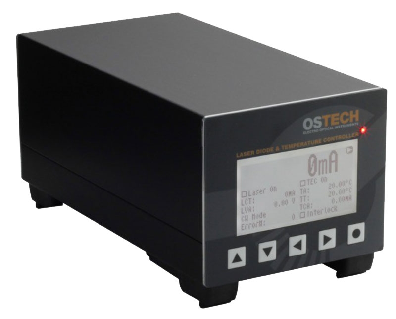 Precision Benchtop Laser Diode Controller with 1500mA Current Source and 28 Watt TEC Controller