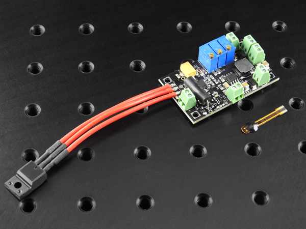 Laser Diode Controller: 2.5 Amp Current Source with 24 Watt TEC Controller, Small Package Circuit