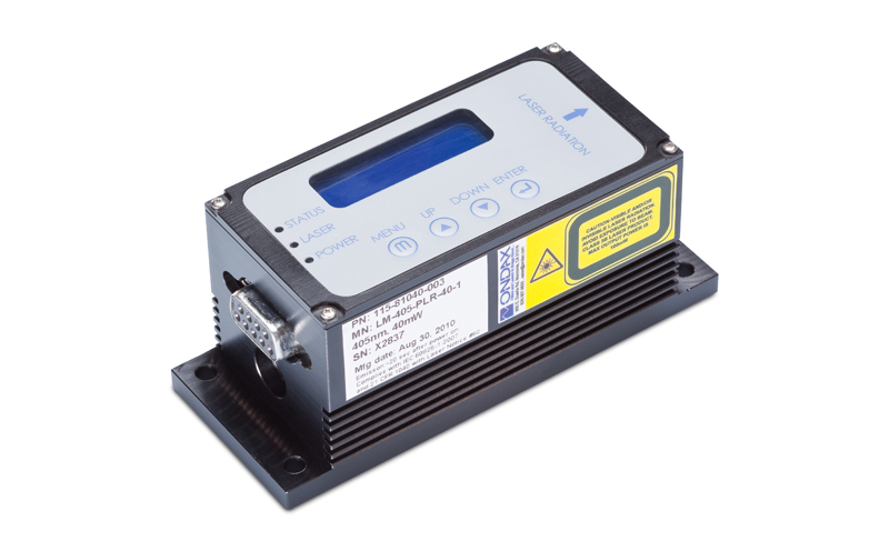 Single Frequency, 40mW Single Mode 405nm Laser Diode Module: Integrated Precision Temperature and Current Control & Stabilization